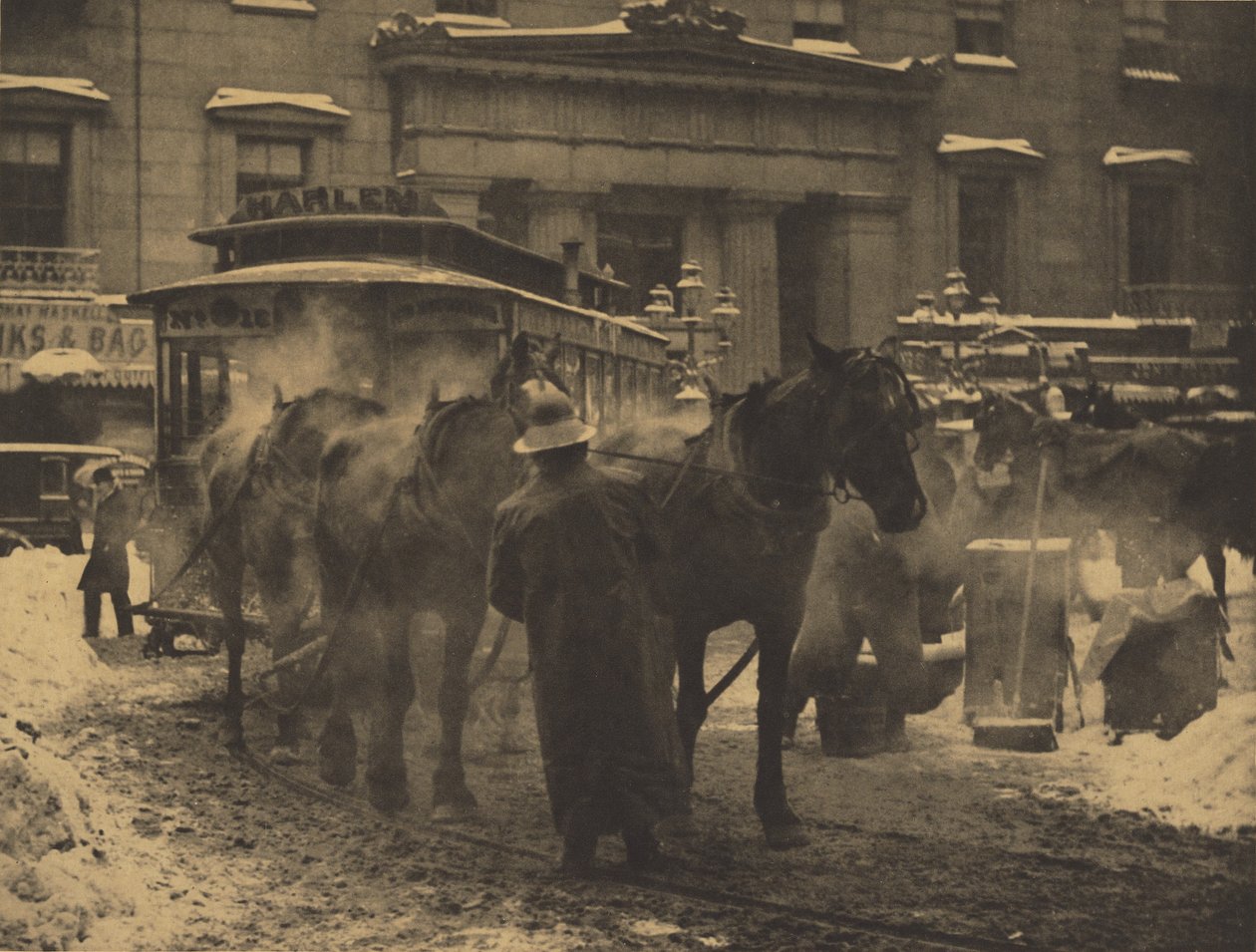 La Terminal, Nueva York de Alfred Stieglitz