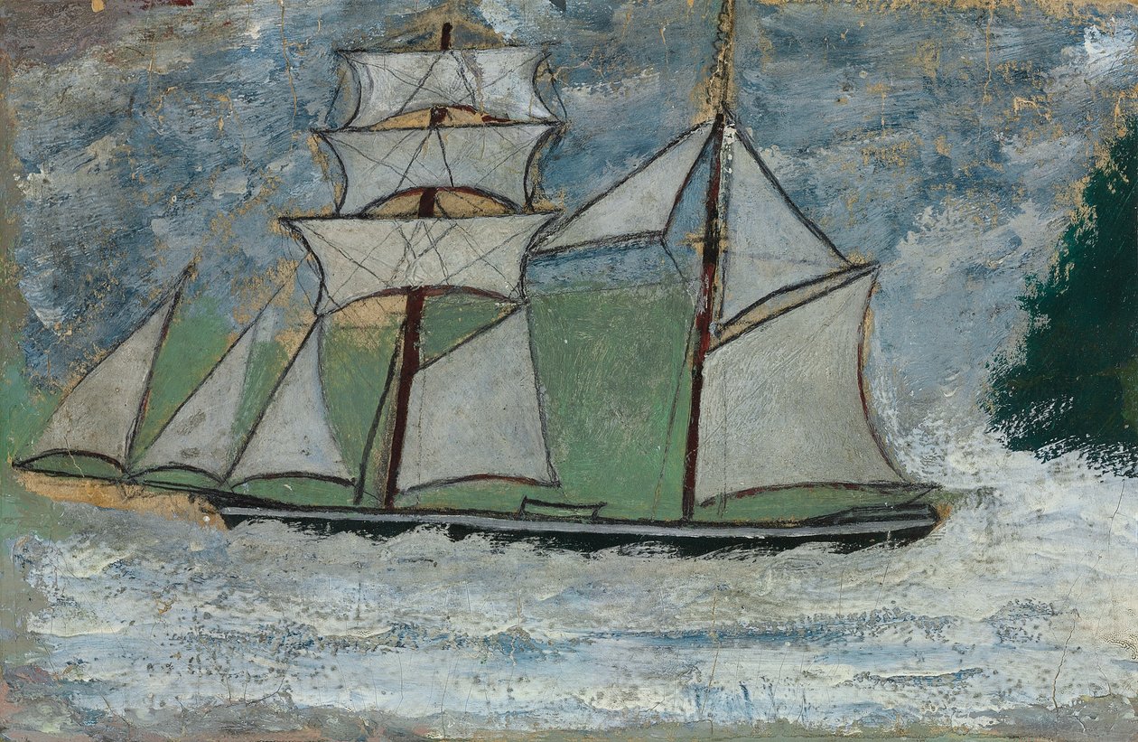 Un Barco de Vela de Alfred Wallis