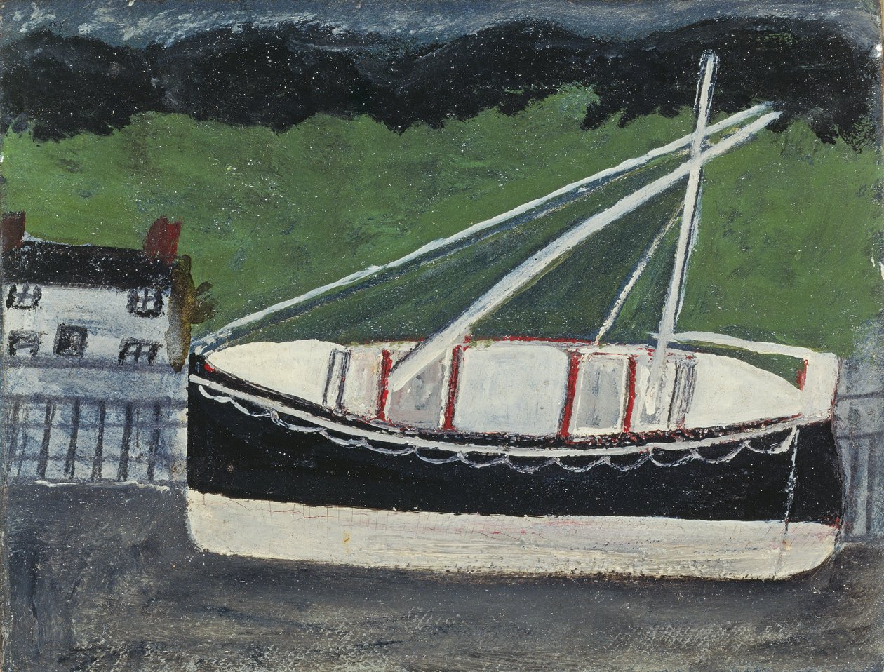 Barcos en el puerto de Alfred Wallis