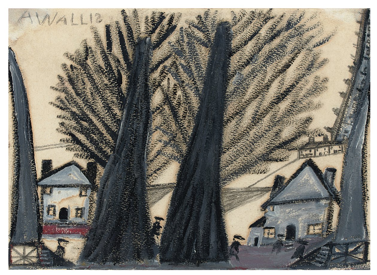 Dos árboles de Alfred Wallis