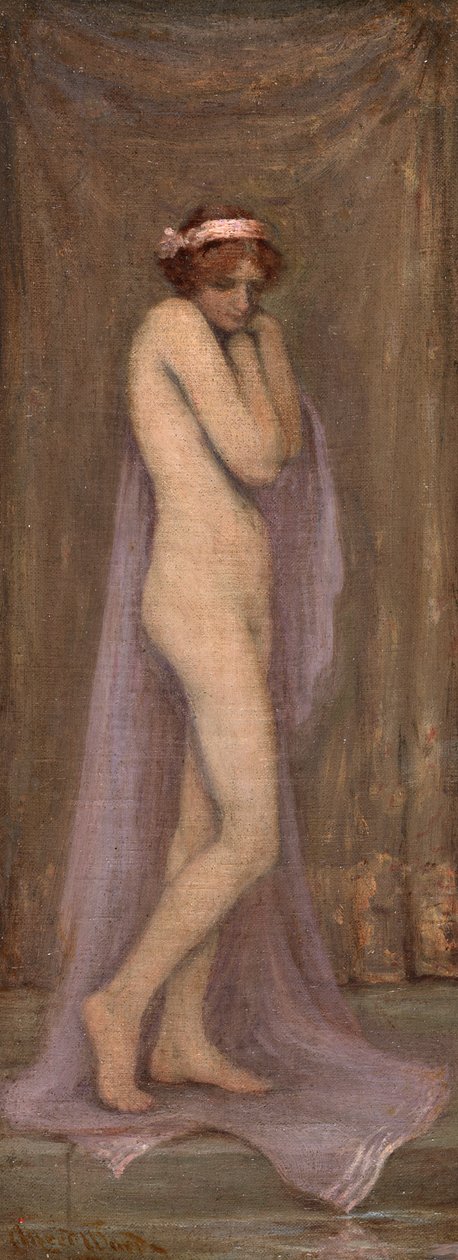 Desnudos (óleo sobre lienzo) de Alfred Ward