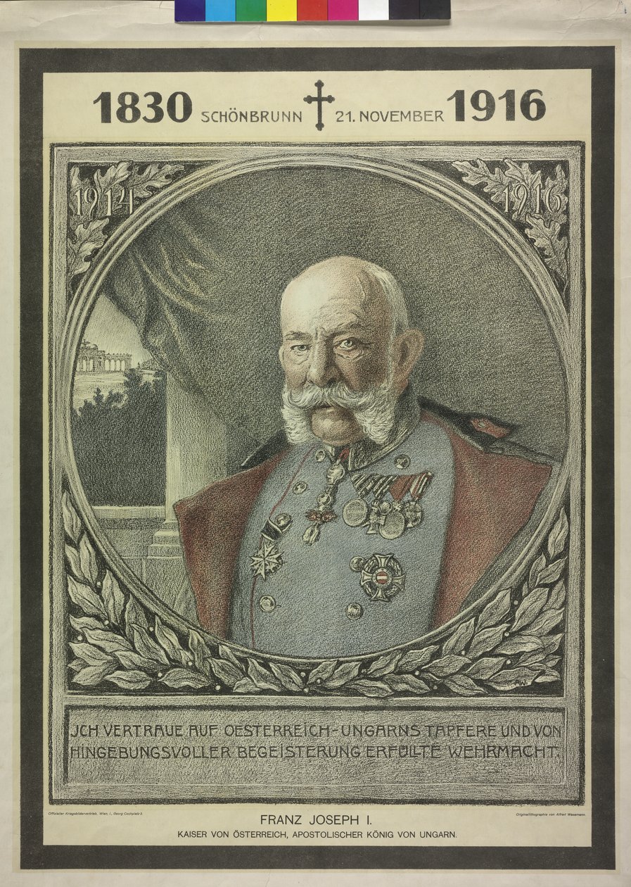 Francisco José I Emperador de Austria de Alfred Wesemann