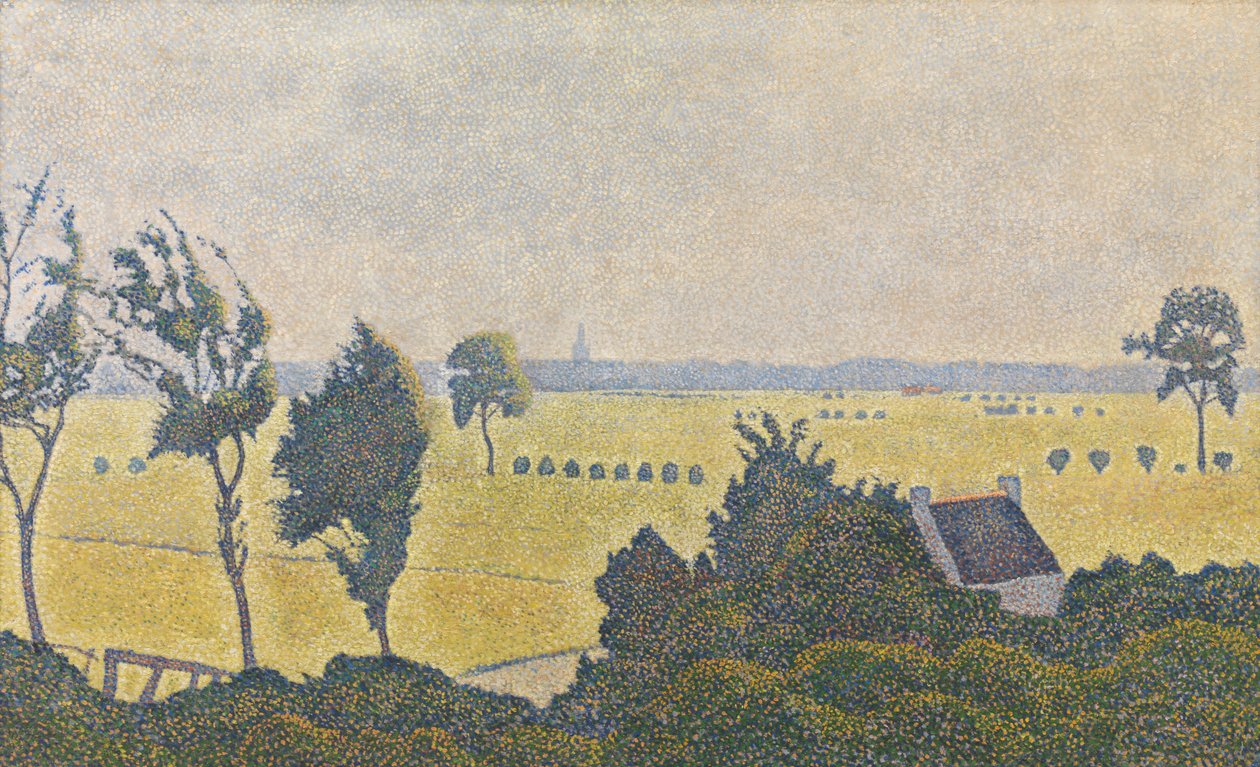 Paisaje en Flandes Occidental de Alfred William (1854 1930) Finch