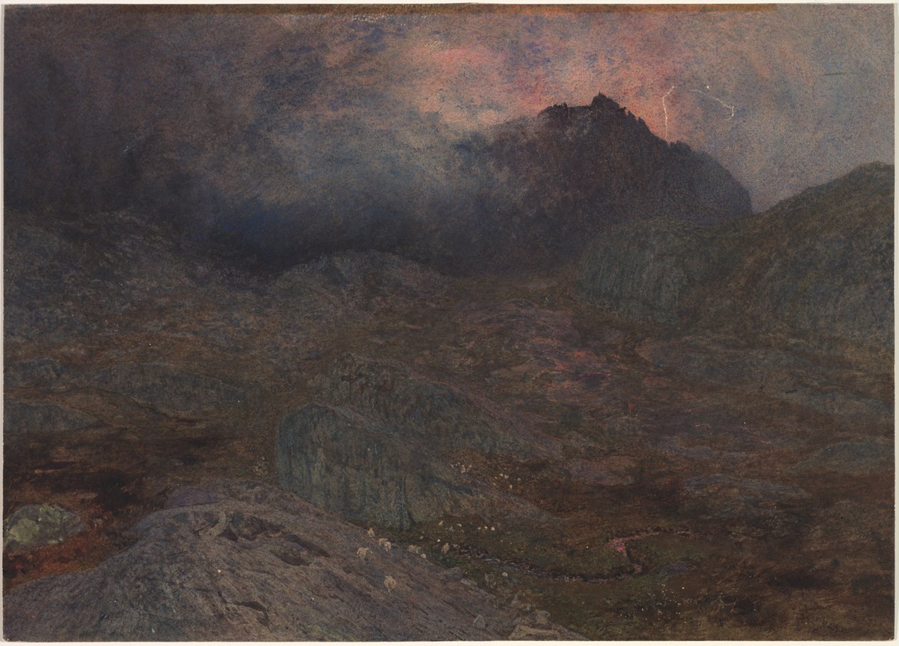 Cwm Trifaen, c. 1857 de Alfred William Hunt