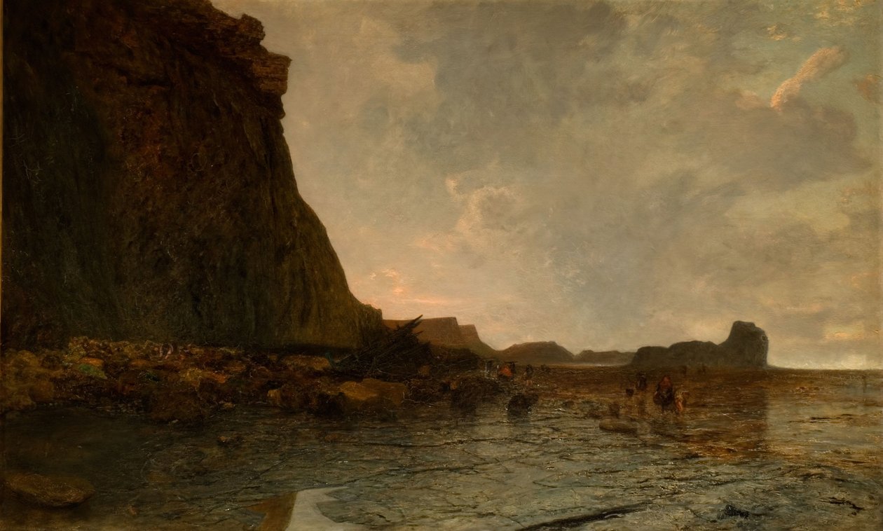 Whitby Scaur, Yorkshire, 1896 de Alfred William Hunt
