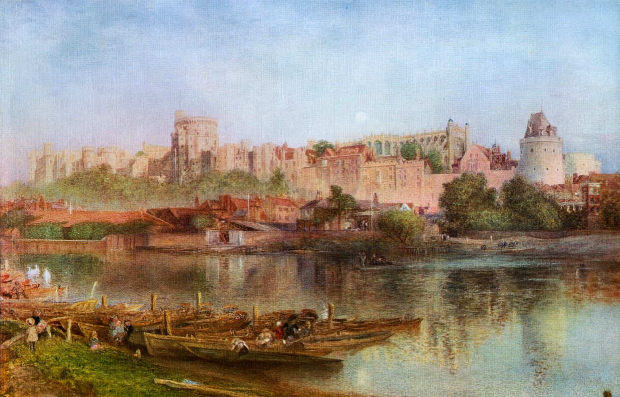 Castillo de Windsor de Alfred William Hunt