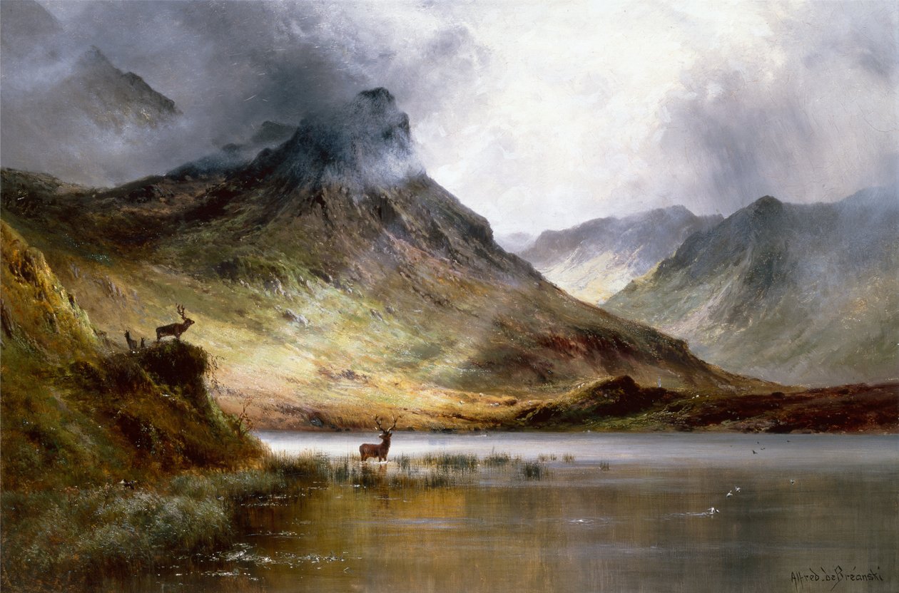 Los Rebaños de Aberdeen de Alfred de Breanski