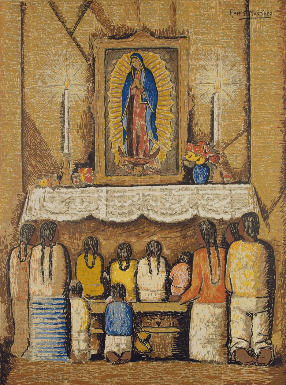 Sin título, después de 1946 (serigrafía) de Alfredo Ramos Martinez