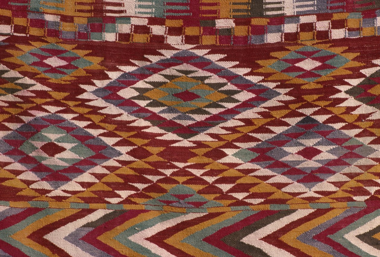 Alfombra del valle de Mzab (detalle) de Algerian School