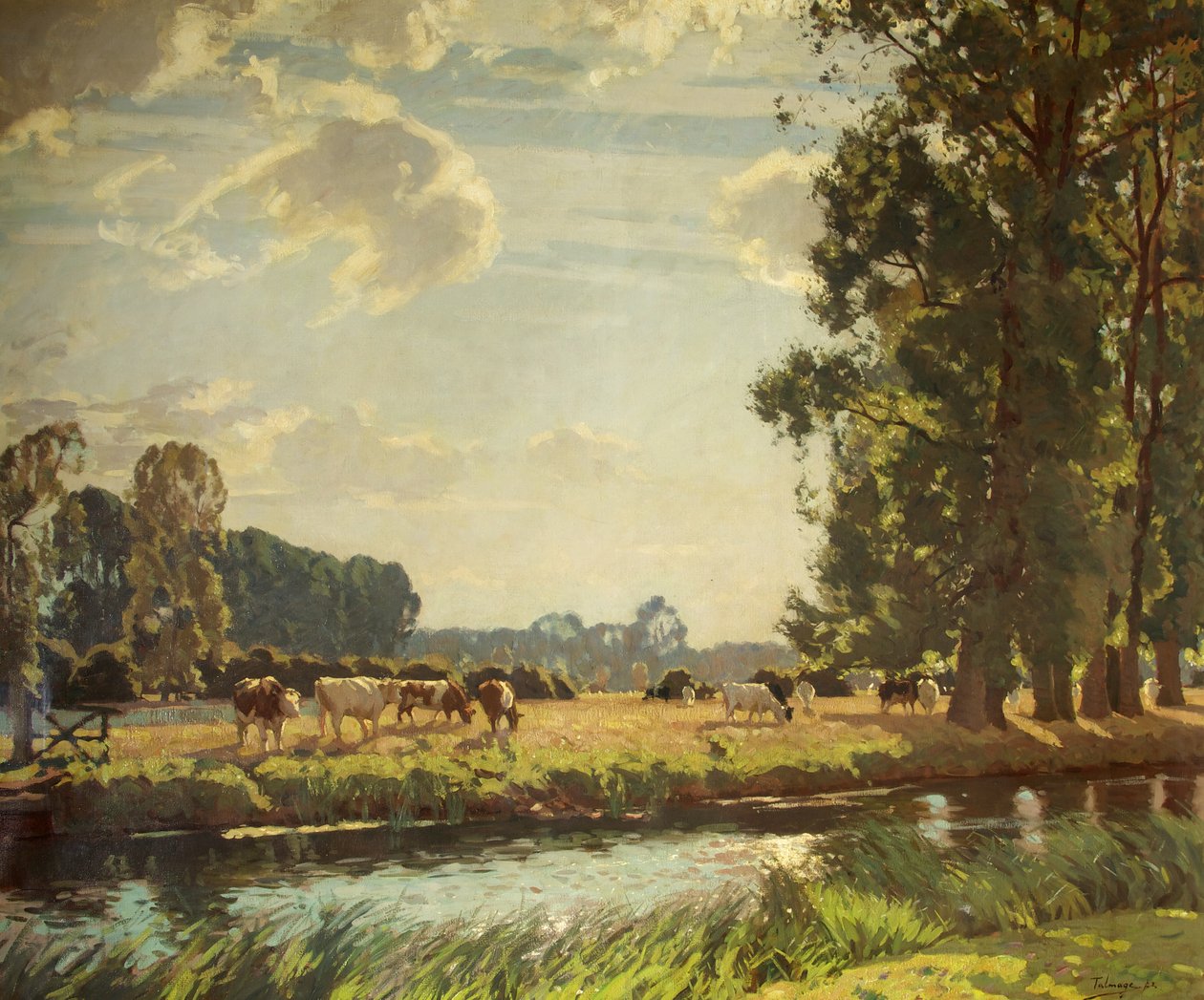 Paisaje de Dedham de Algernon Mayow Talmage