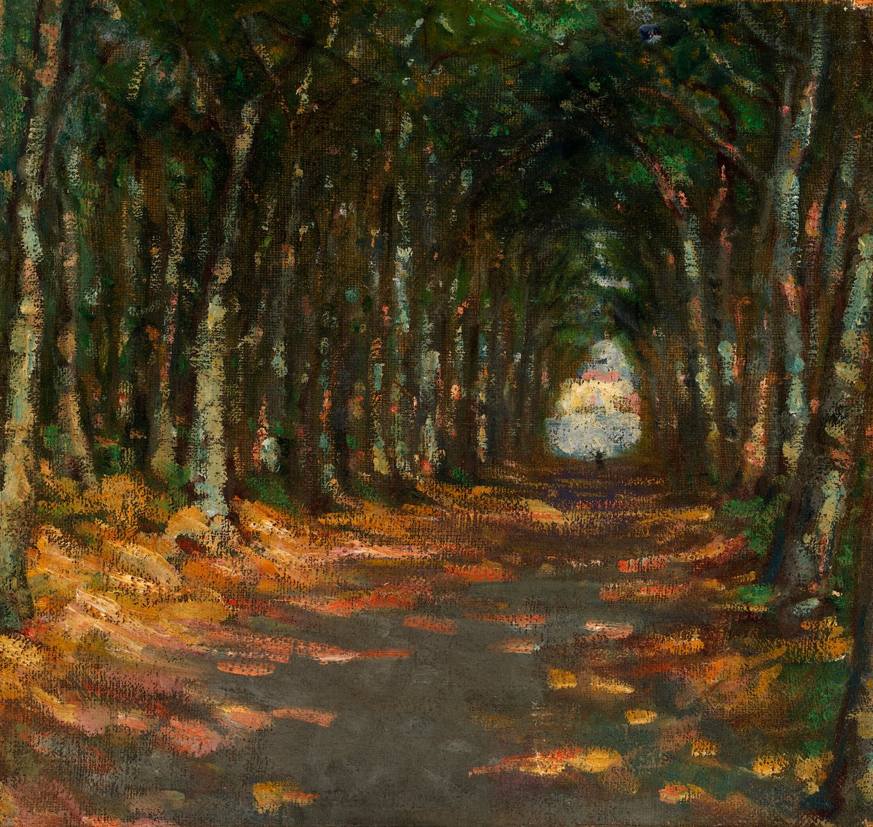 Allee dans le Parc, ca. 1906 de Alice Pike Barney