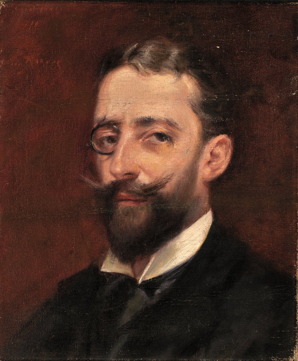 Hombre con monóculo de Alice Pike Barney