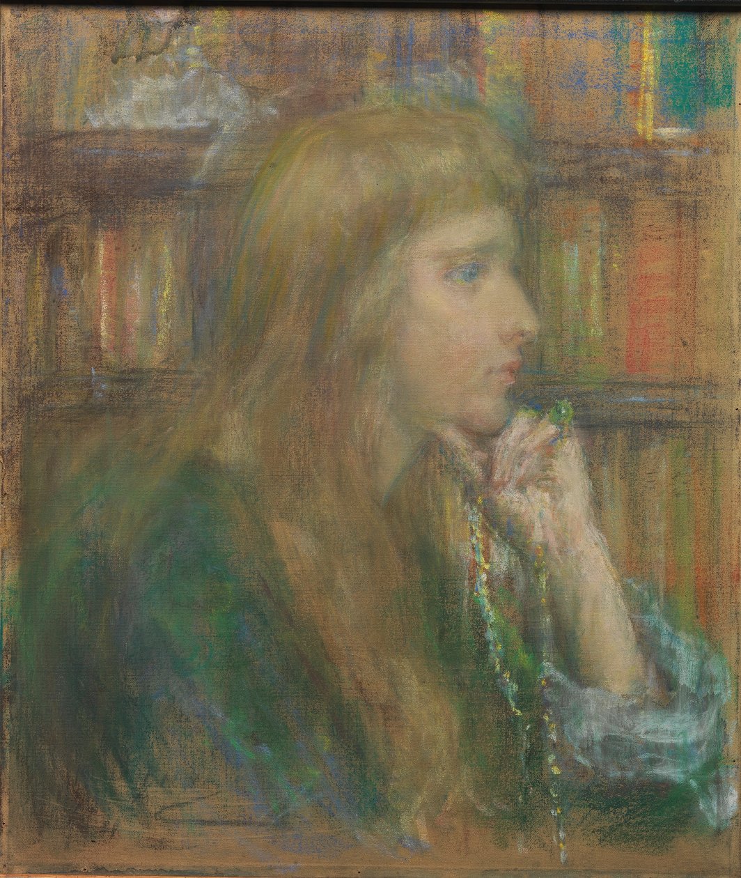 El escritor (Natalie Clifford Barney) de Alice Pike Barney