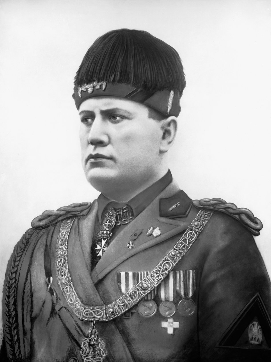 Benito Mussolini de Fratelli Alinari