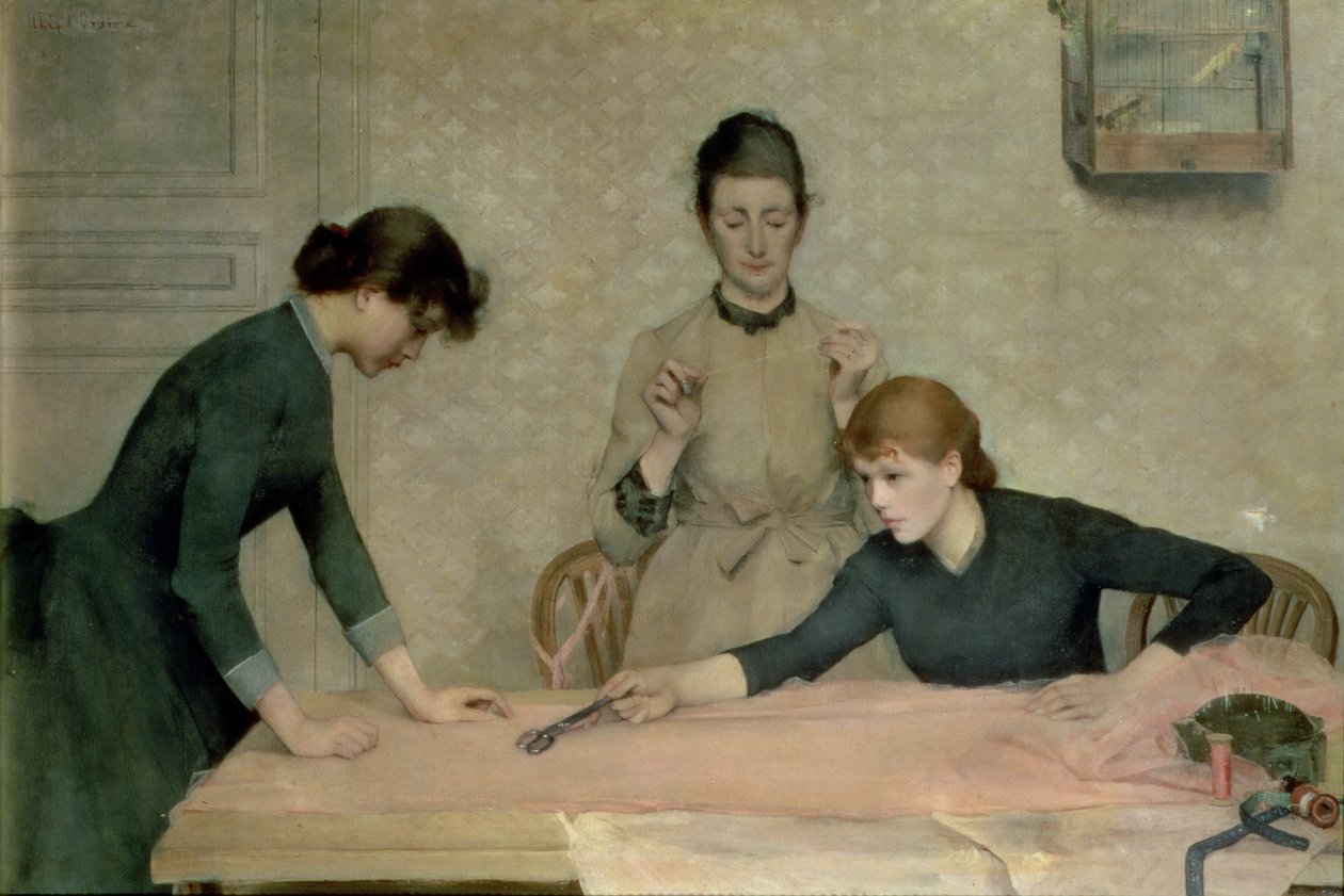 La clase de costura de Alix d Anethan
