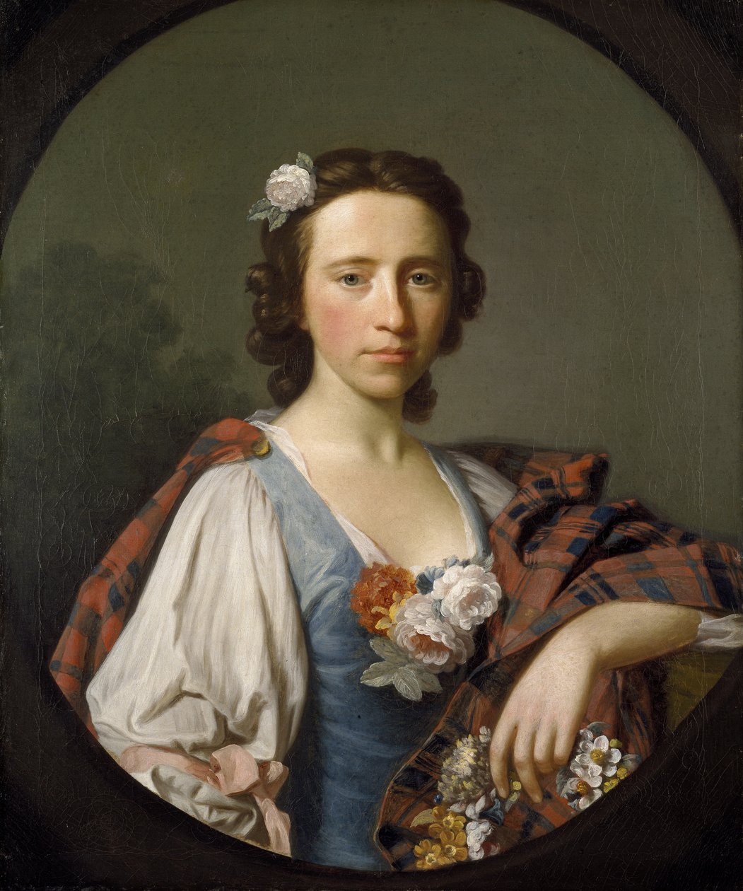 Retrato de Flora MacDonald de Allan Ramsay
