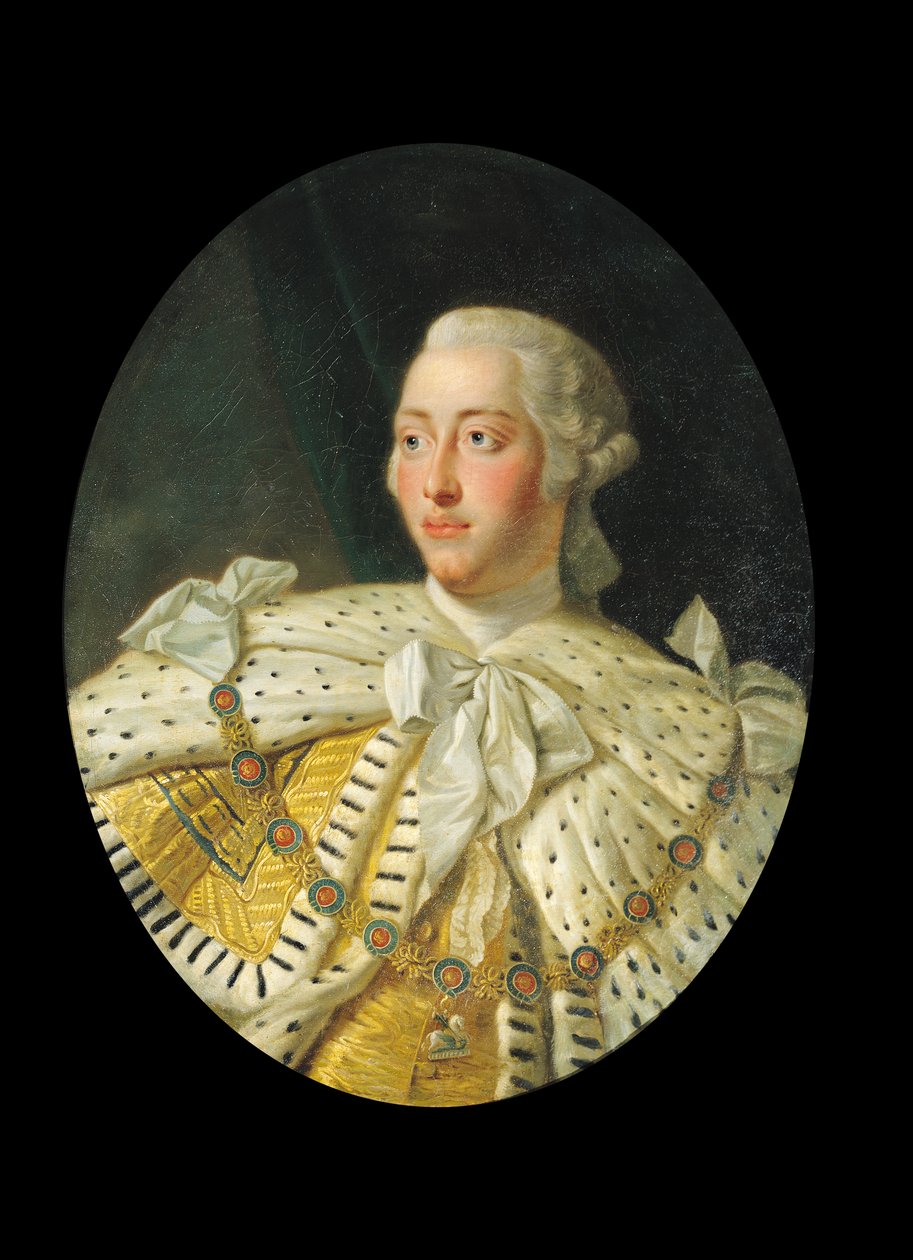 Retrato del rey Jorge III, después de 1760 de Allan Ramsay