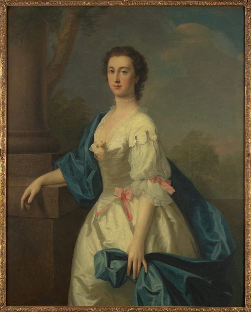 Retrato de una dama, c.1744 de Allan Ramsay