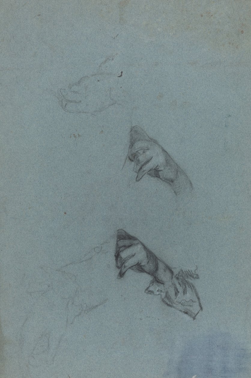 Estudios de Manos [verso] de Allan Ramsay