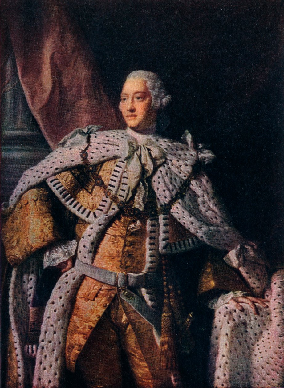 Rey Jorge III de Allan Ramsay