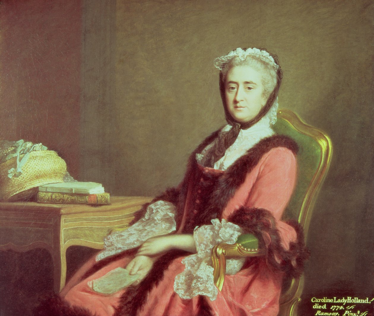 Lady Holland, 1766 de Allan Ramsay