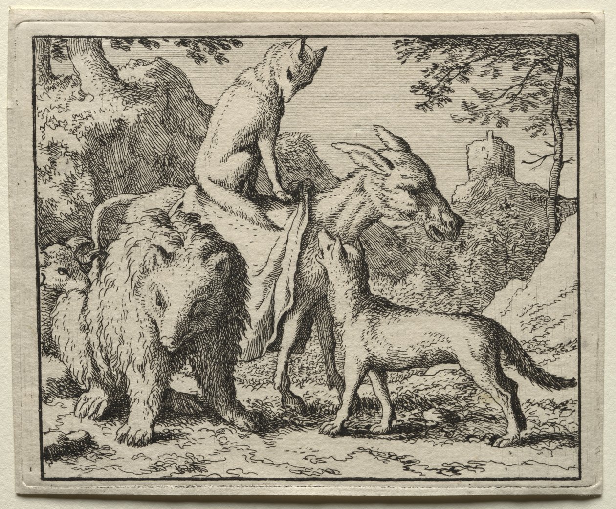 Reynard the Fox de Allart van Everdingen