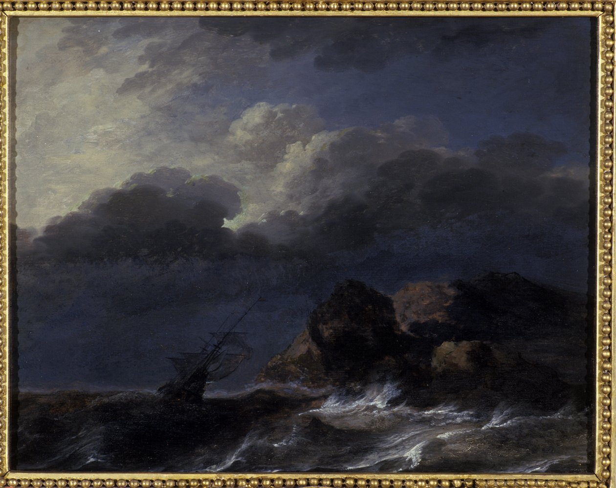 Paisaje marino de Allart van Everdingen