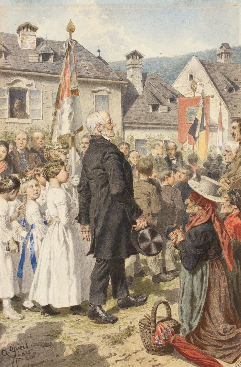 Procesión del Corpus Christi de Alois Greil