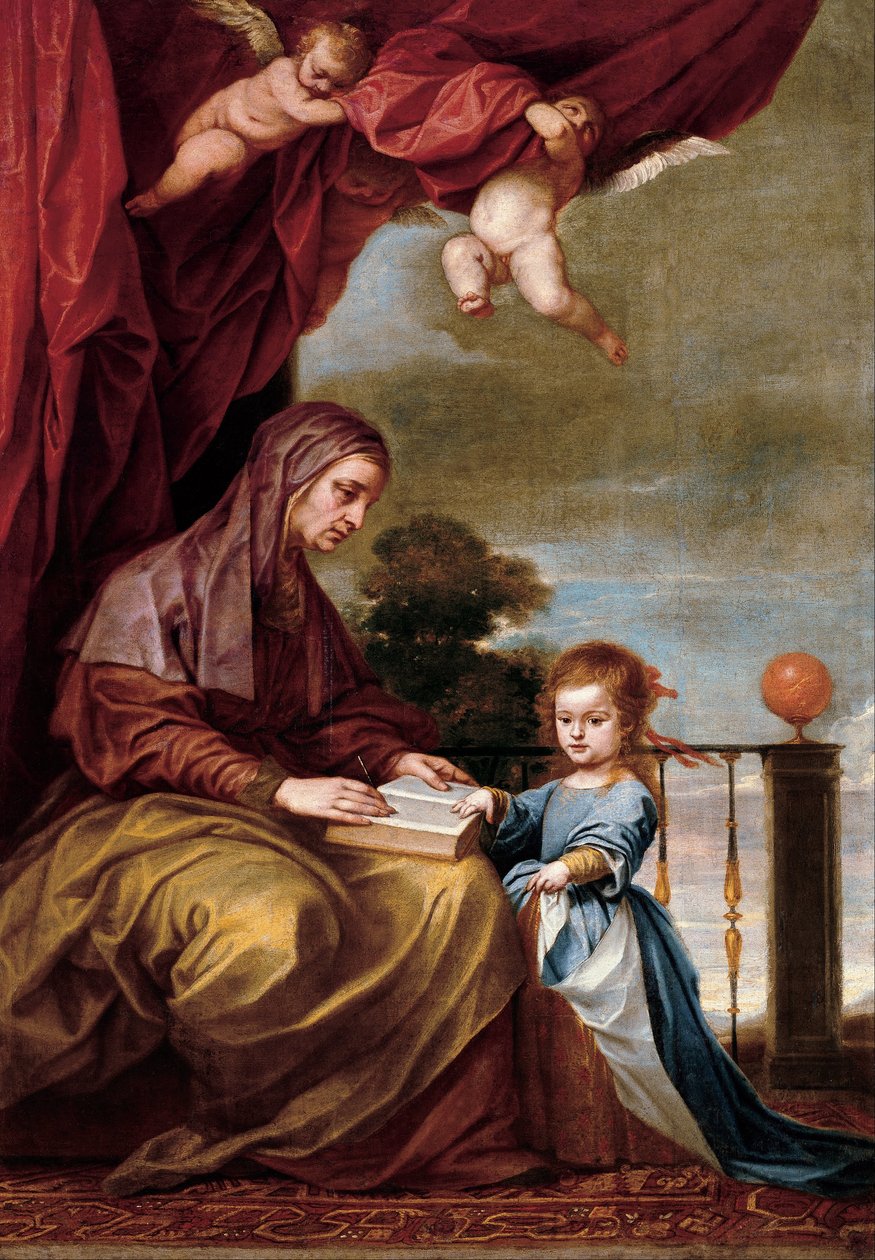 La educación de la Virgen de Alonso Cano