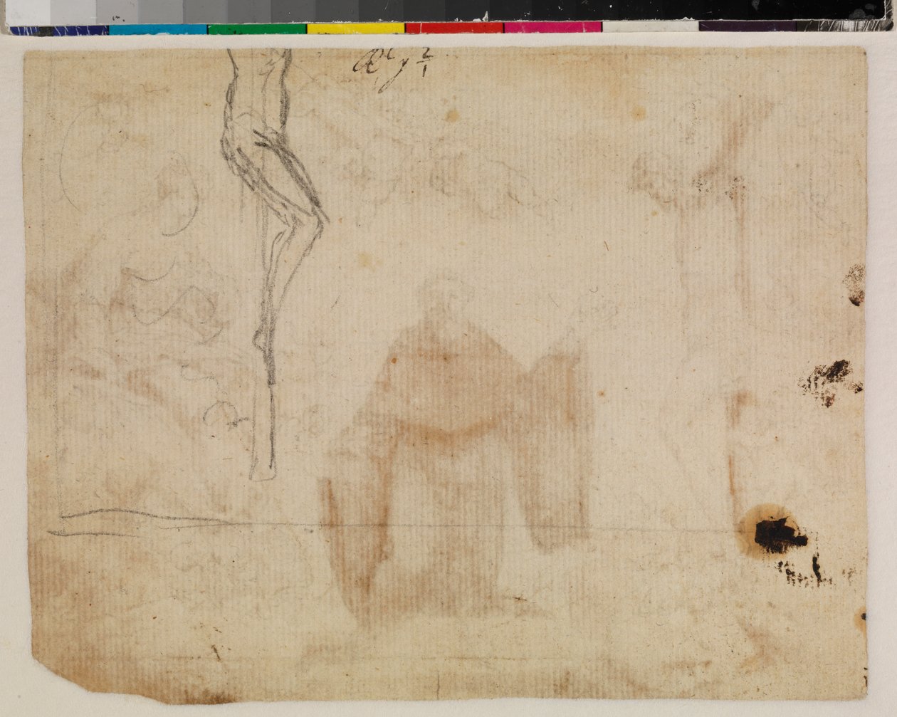 Cristo crucificado, verso, siglo XVII de Alonso Cano