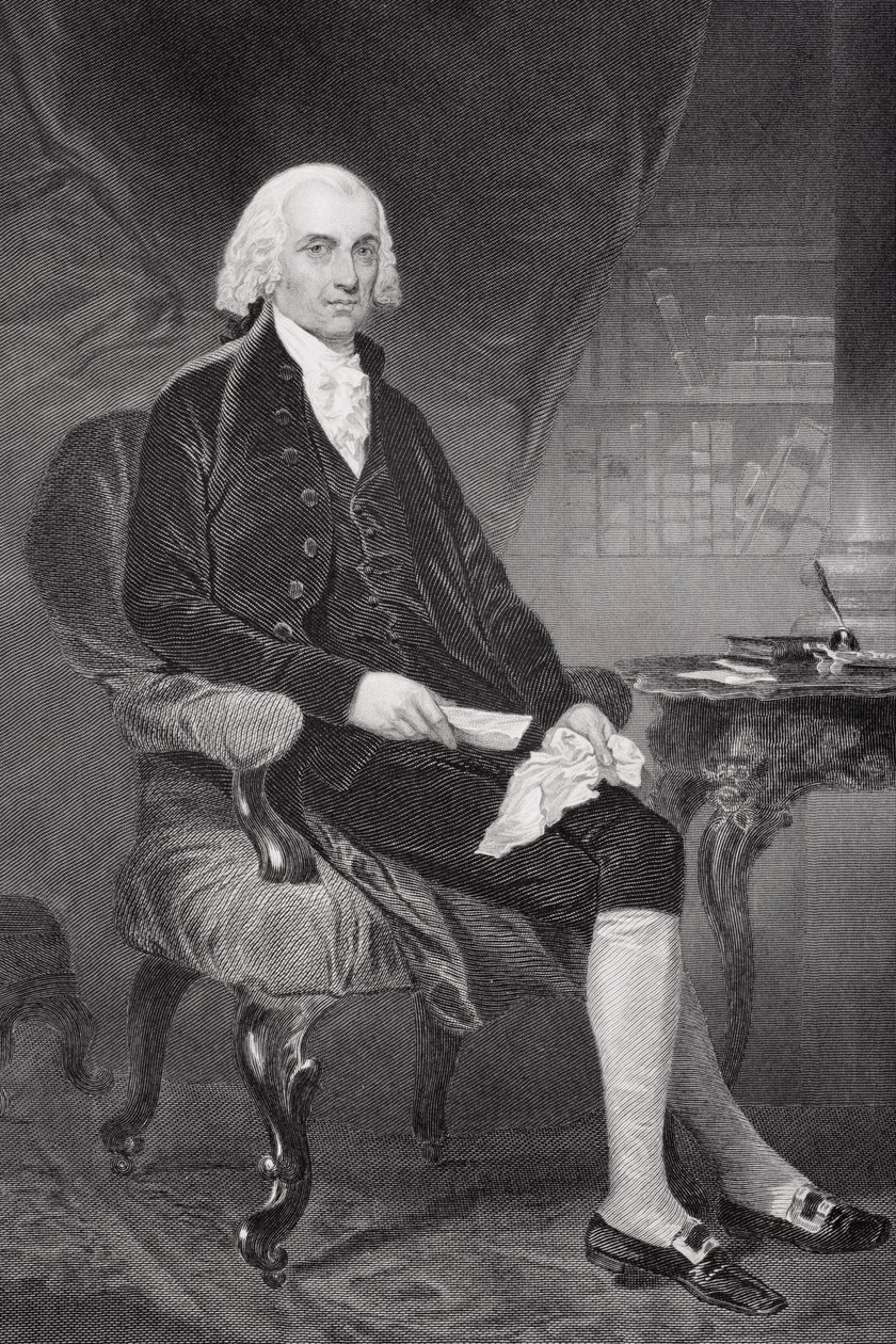 James Madison (1751-1836) de Alonzo Chappel