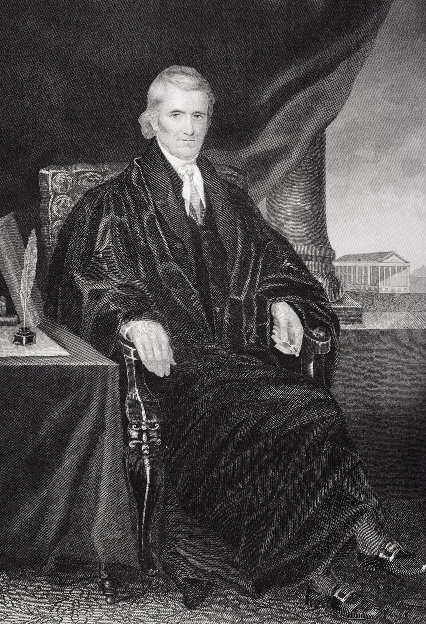 John Marshall (1755-1835) de Alonzo Chappel