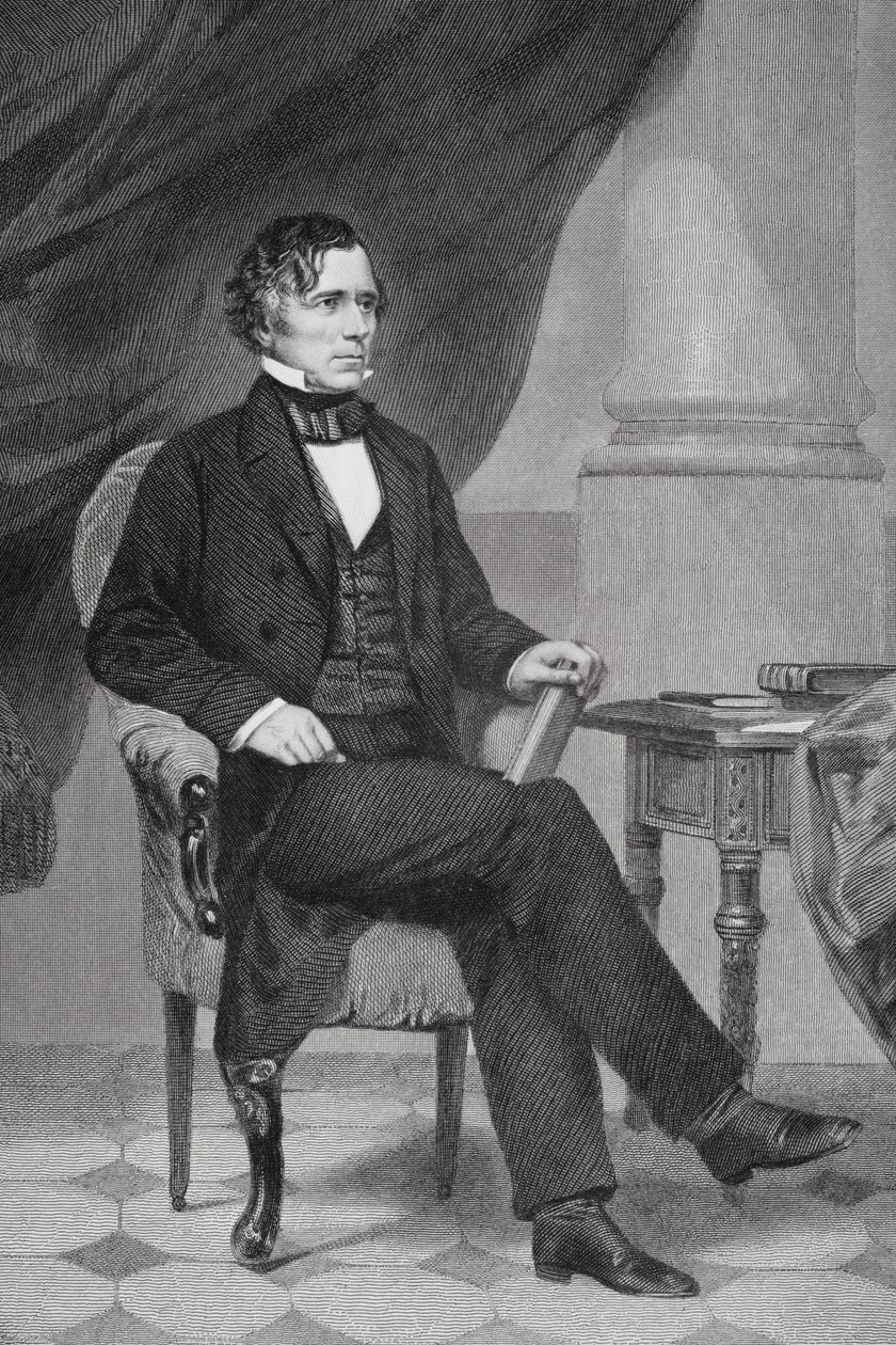 Retrato de Franklin Pierce (1804-69) de Alonzo Chappel