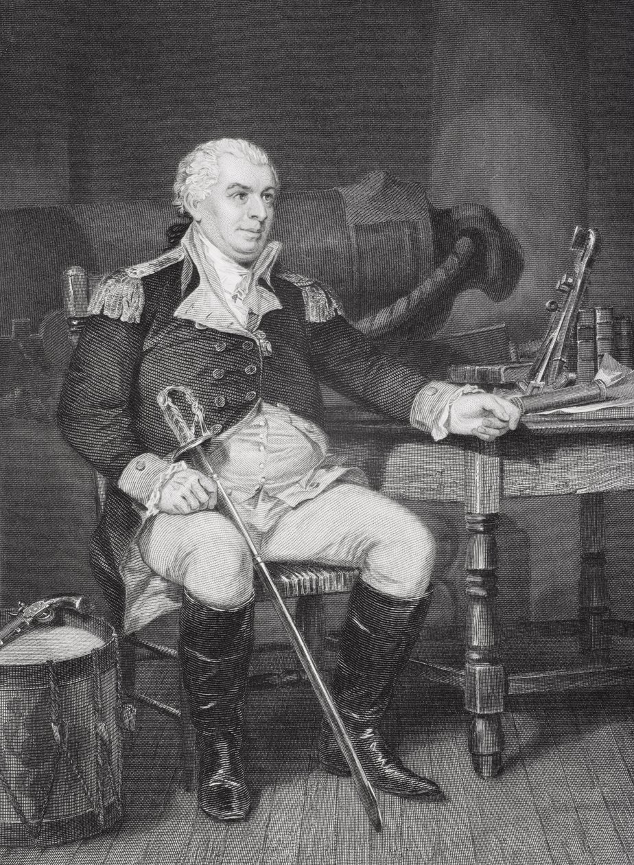 Retrato de John Barry (1745-1803) de Alonzo Chappel