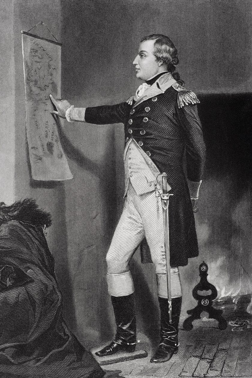 Retrato de Richard Montgomery (1736-75) de Alonzo Chappel