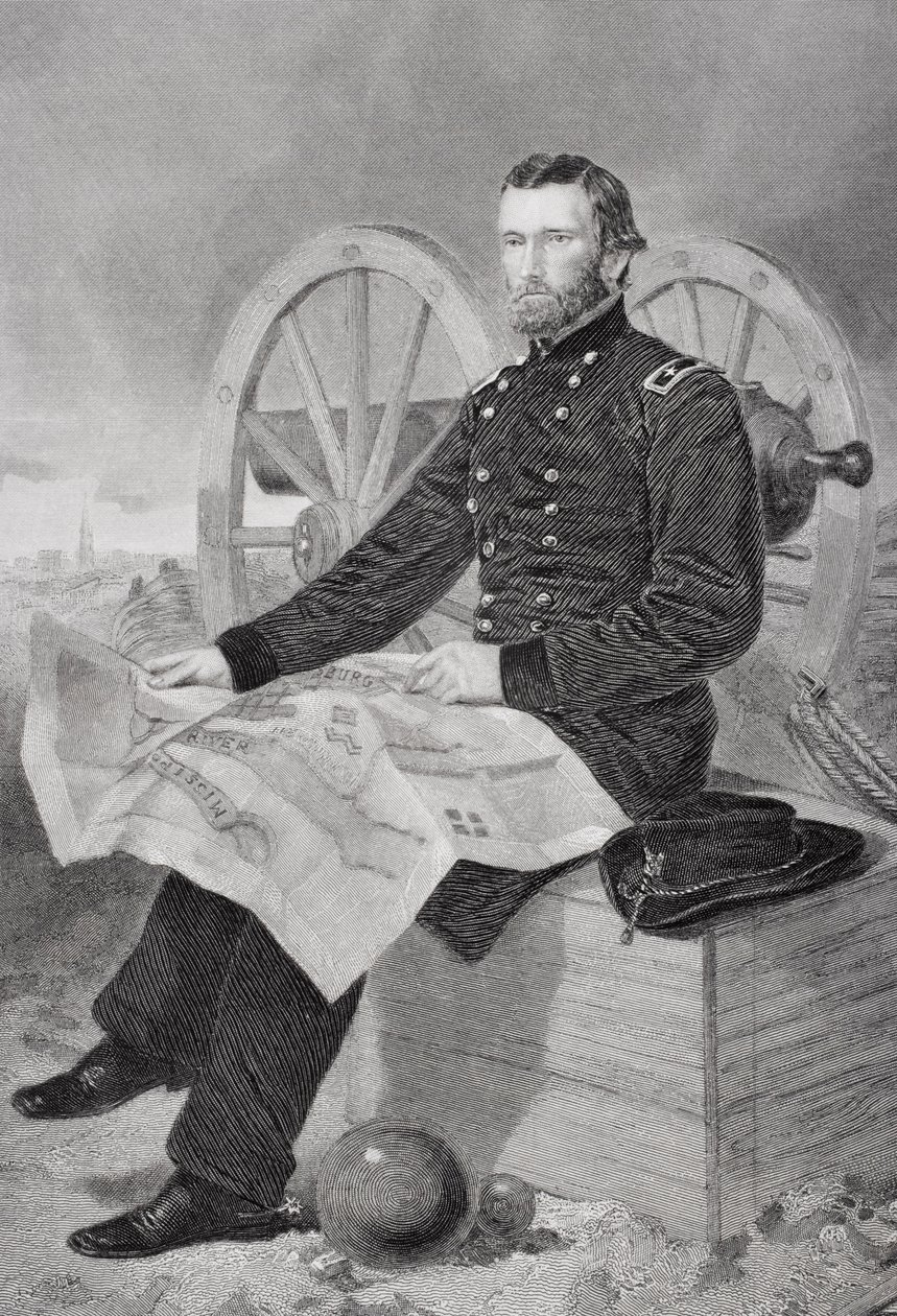 Ulysses S. Grant (1822-1885) de Alonzo Chappel