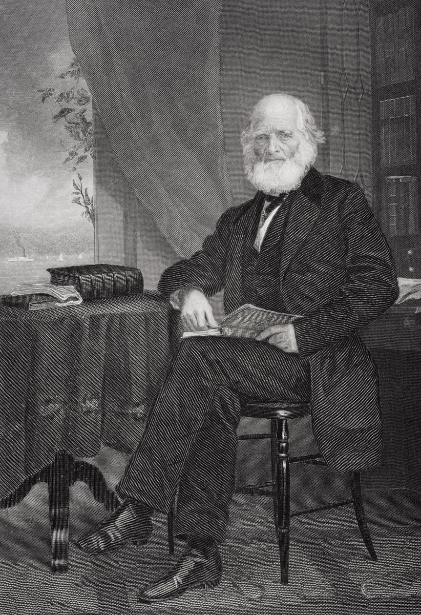 William Cullen Bryant (1794-1878) de Alonzo Chappel