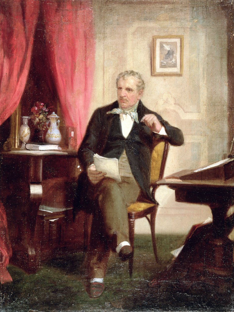 James Fenimore Cooper (1789-1851) (post conservación) de Alonzo Chappel