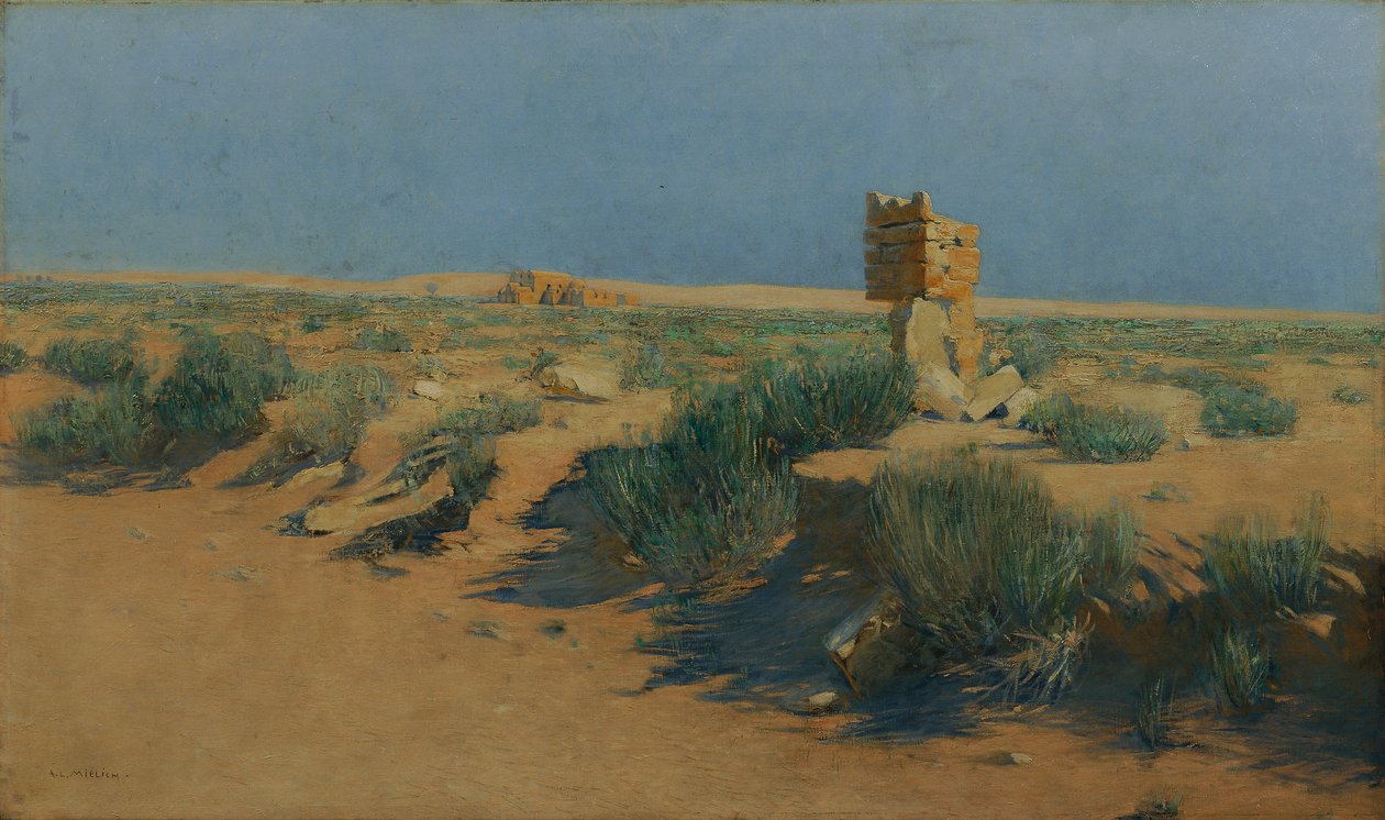 El castillo del desierto de Qusair 