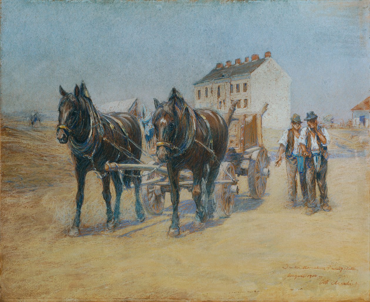 En el Hernalser Sandgstätte de Alphons Leopold Mielich