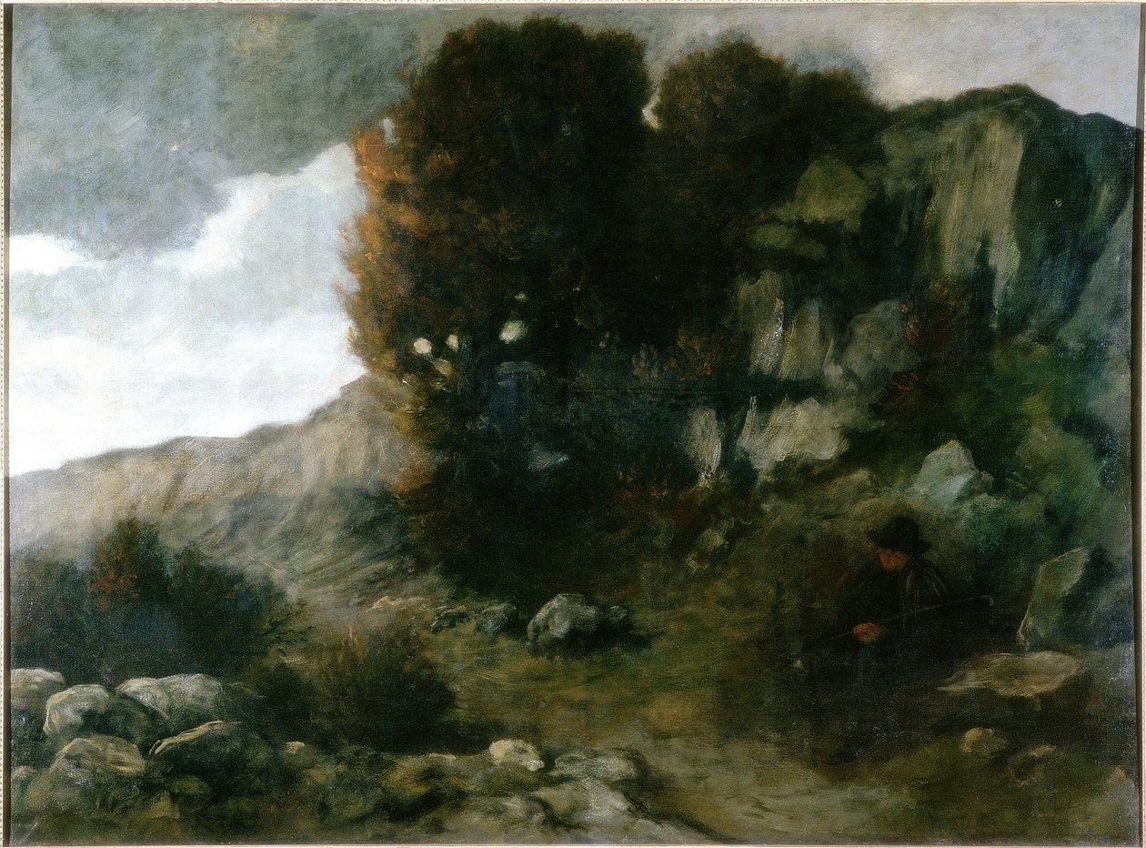 Paisaje de Alphonse Legros