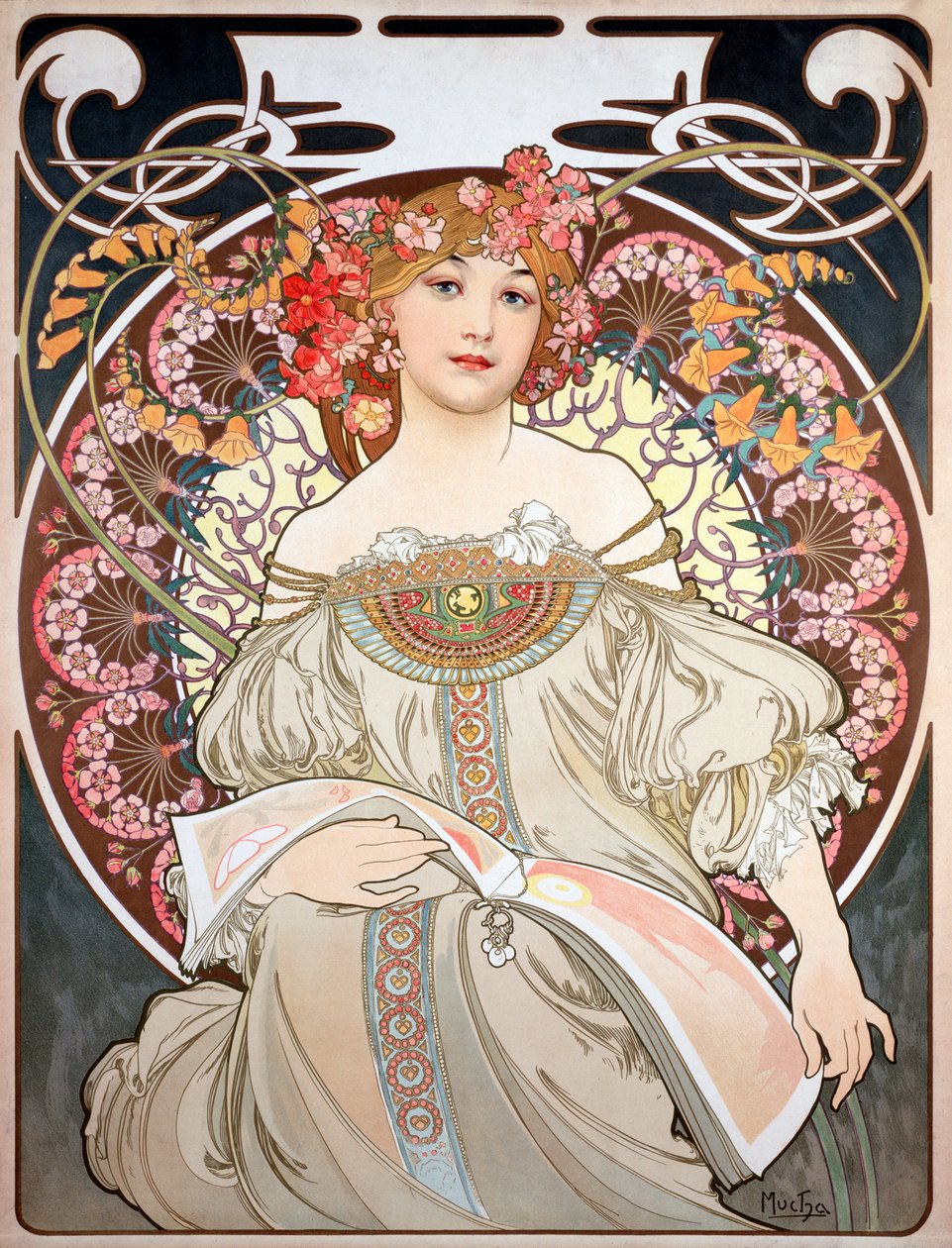 Póster de Alphonse Mucha de Alphonse Mucha
