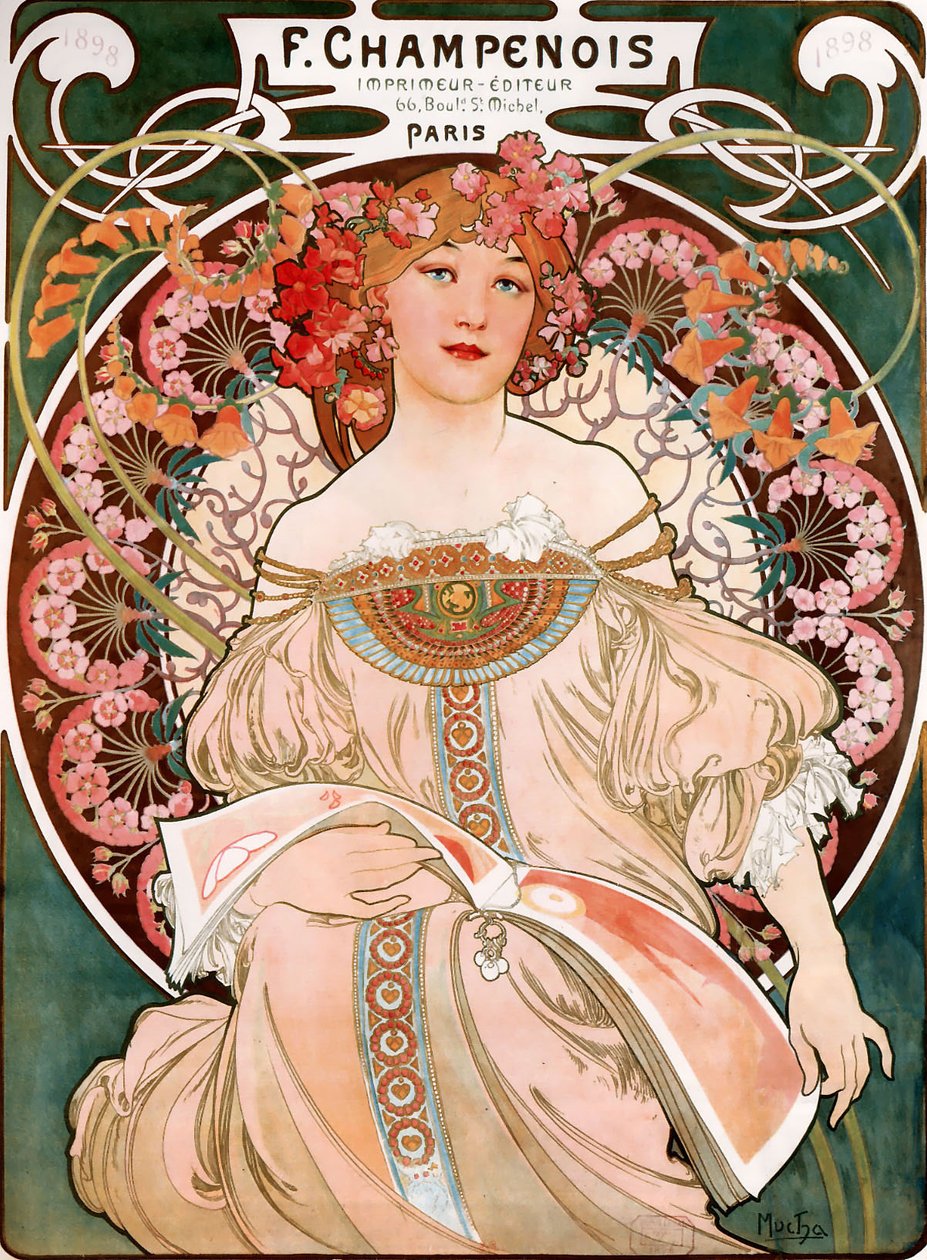 F. Champenois Imprimeur-Editeur de Alphonse Mucha