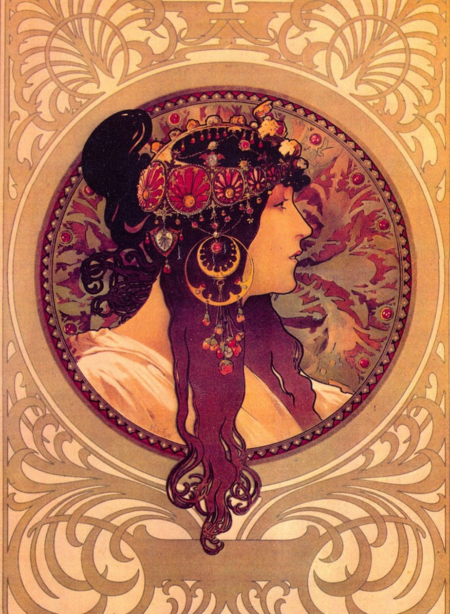 Donna Orechini de Alphonse Mucha
