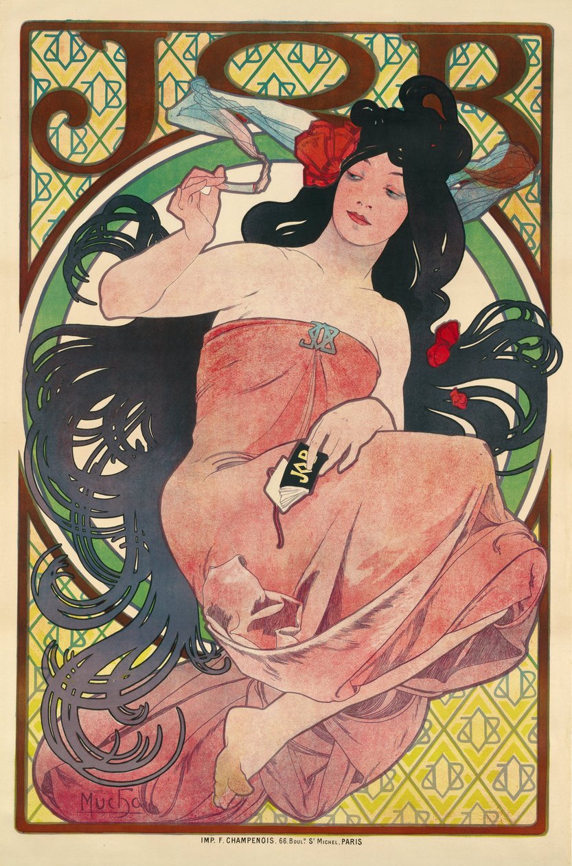 Job de Alphonse Mucha