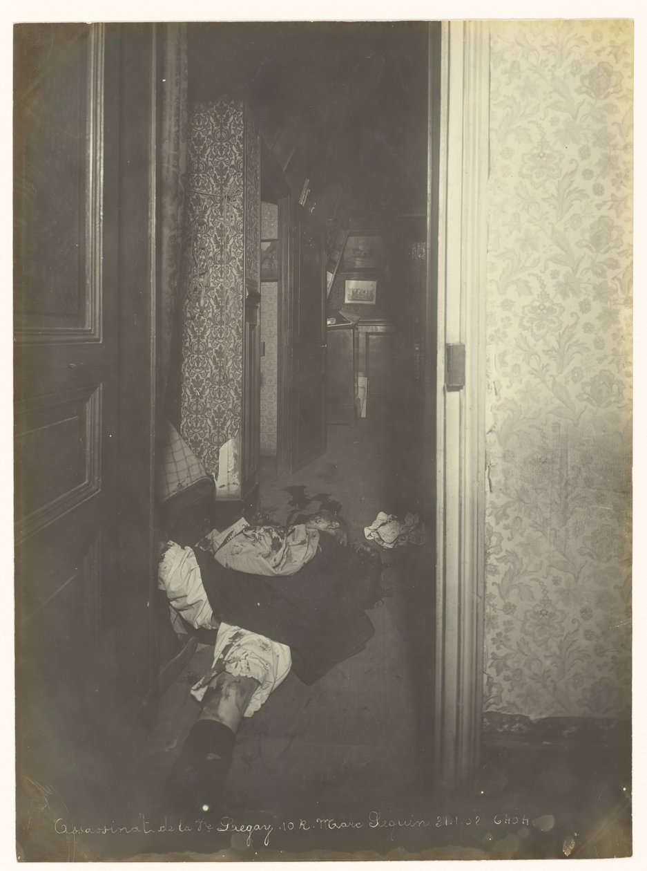 Descubrimiento del cadáver de Alphonse Bertillon