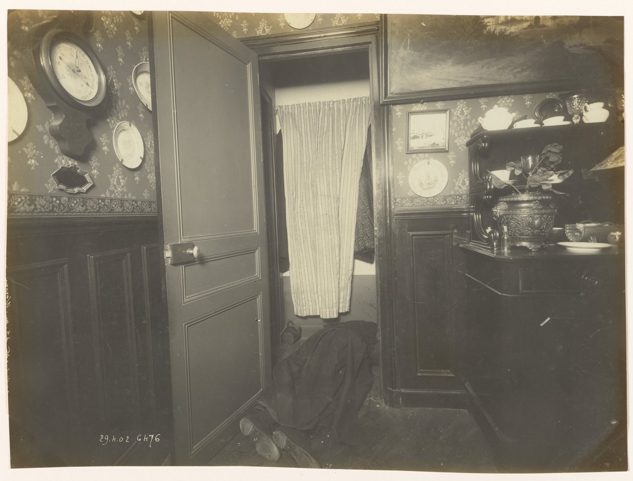Descubrimiento del cuerpo de Alphonse Bertillon