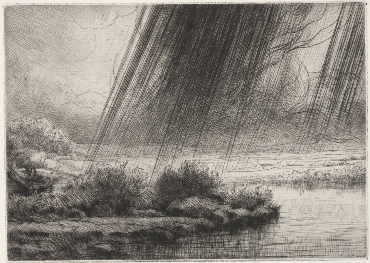 Una tormenta de Alphonse Legros