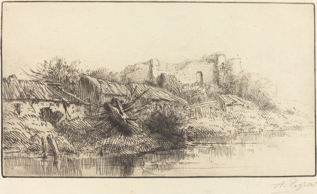Pueblo abandonado de Alphonse Legros