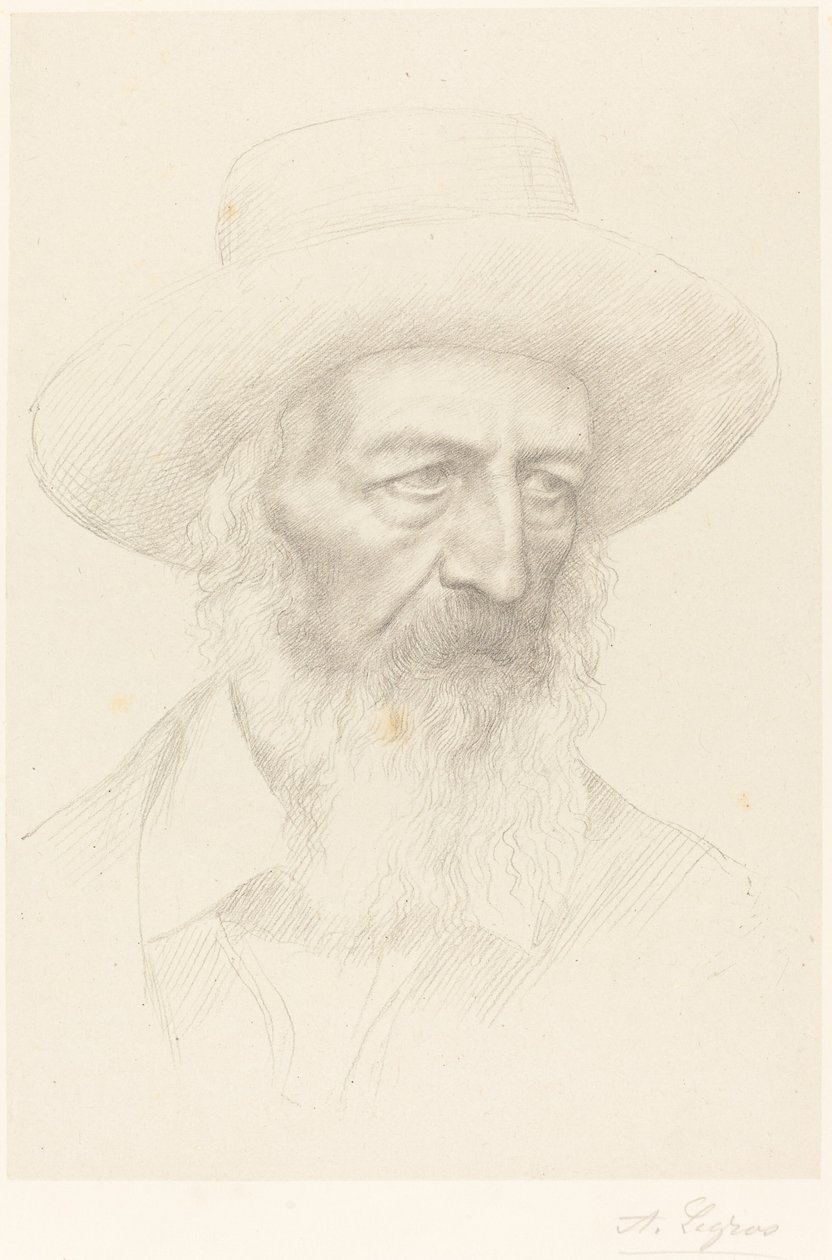 Alfred, Lord Tennyson de Alphonse Legros